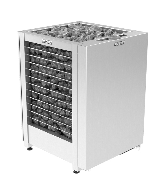 Печь для сауны Harvia Modulo Combi MD180GSA Steel, без пульта