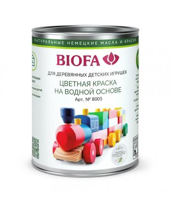 Краска для деревянных игрушек  Биофа 